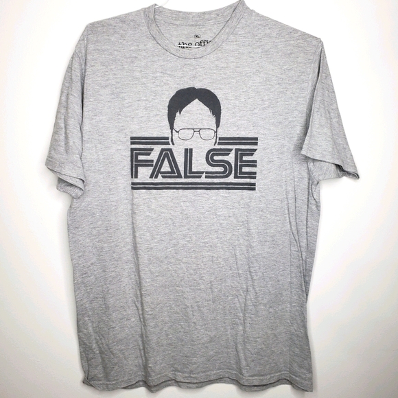 Ripple Junction Other - 21) THE OFFICE "FALSE" tee Sz. XL